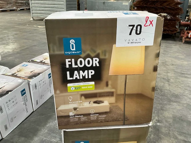 Aigostar vloerlamp (2x) - afbeelding 2 van  4