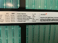 Aiko a455-mah54db zonnepaneel (10x) - afbeelding 7 van  15