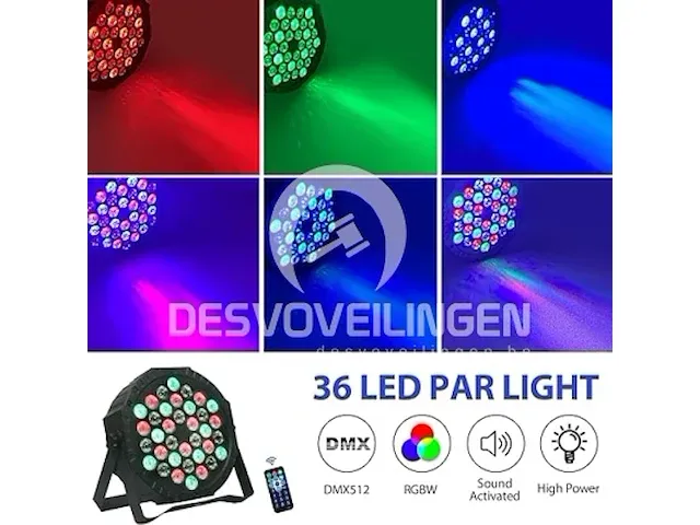 Aimkap led par spotlight (2 stuks) - afbeelding 6 van  6