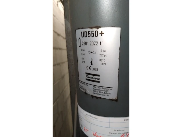 Air compressor - atlas copco - afbeelding 4 van  8