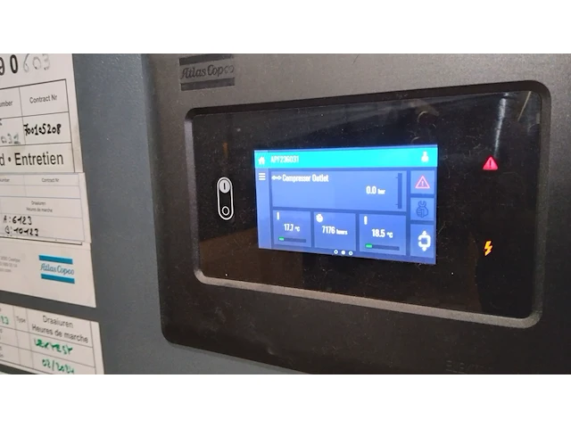 Air compressor - atlas copco - afbeelding 1 van  6