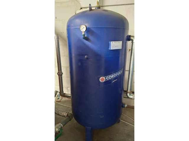 Air compressor chicago pneumatic + dryer + air tanks - afbeelding 5 van  17