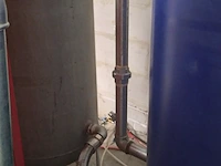 Air compressor chicago pneumatic + dryer + air tanks - afbeelding 9 van  17