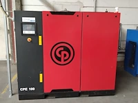 Air compressor chicago pneumatic + dryer + air tanks - afbeelding 1 van  17