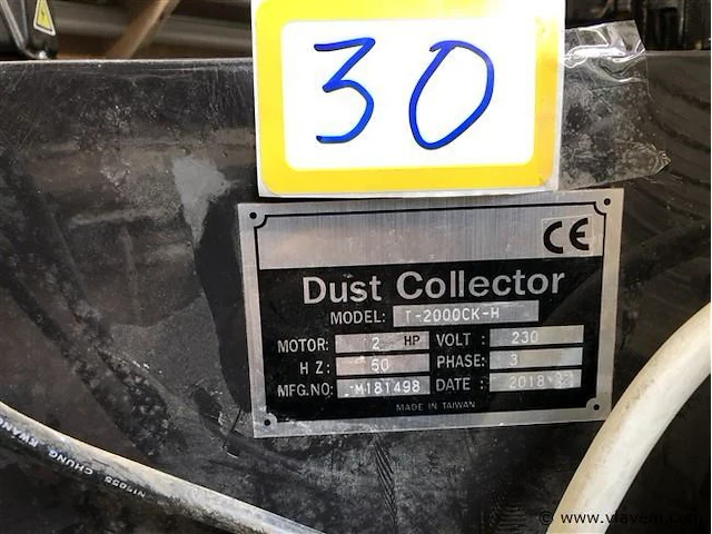 Air flux t 2000 ck-h stofafzuiging - afbeelding 3 van  7