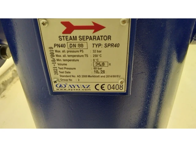 Air tank x.pauchard + filter avo2 corner - afbeelding 8 van  9