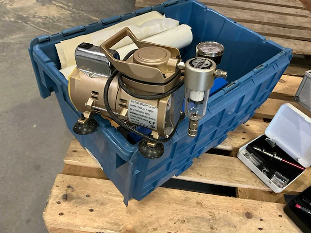 Airbrush machine sparmax - afbeelding 2 van  9
