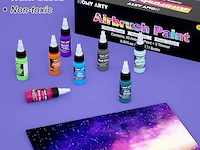 Airbrush verf - 30 kleuren - afbeelding 3 van  3