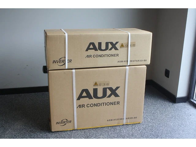 Airco aux 3.5kw nieuw met afstandsbediening - afbeelding 1 van  1