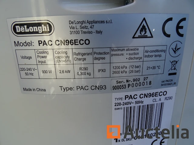 Airco delonghi pinguino - afbeelding 4 van  7