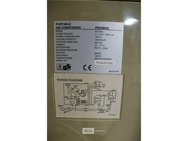 Airco promac - afbeelding 3 van  3