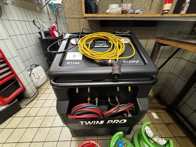 Airco vulmachine twin pro r134a r1234yf - afbeelding 2 van  8