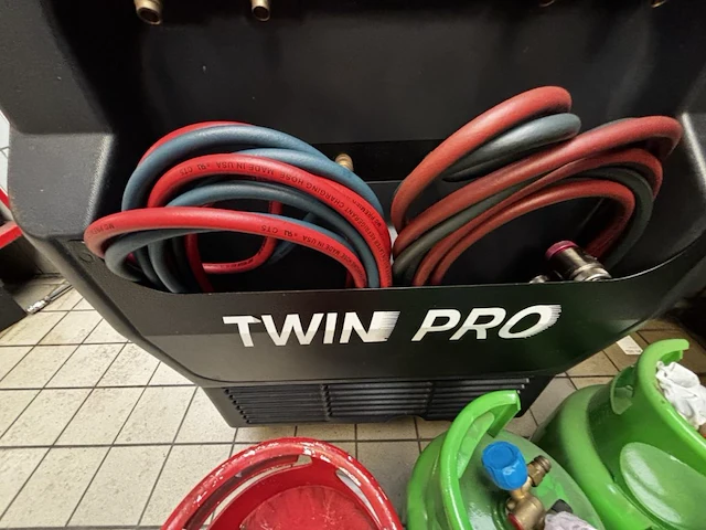 Airco vulmachine twin pro r134a r1234yf - afbeelding 4 van  8