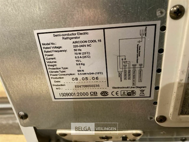 Aircon minikoelkast - afbeelding 4 van  4
