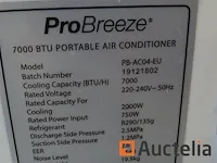 Airconditioner pro breeze pb-ac04-eu 7000 btu - afbeelding 1 van  7