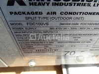 Airconditioning pakket mitsubishi r410a (fdc100vs - fdu100vf1) - afbeelding 10 van  10