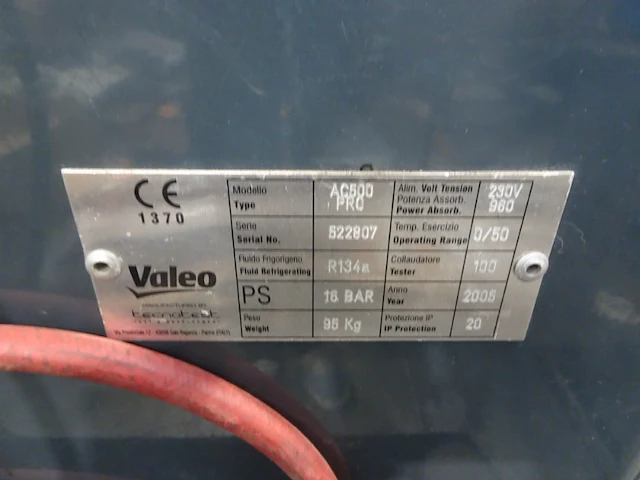 Airconditioningservicestation valeo - afbeelding 4 van  4