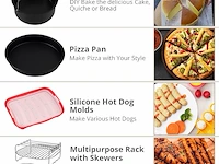 Airfryer accessoires (16stuks) - afbeelding 4 van  5