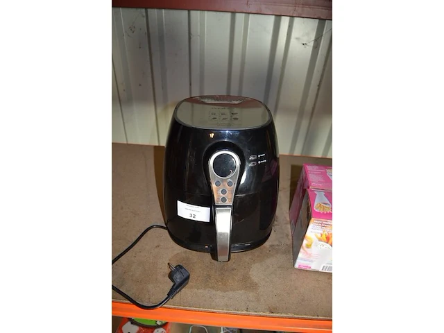 Airfryer nedis kaaf111ebk, 6 frietsnackhouders - afbeelding 4 van  6