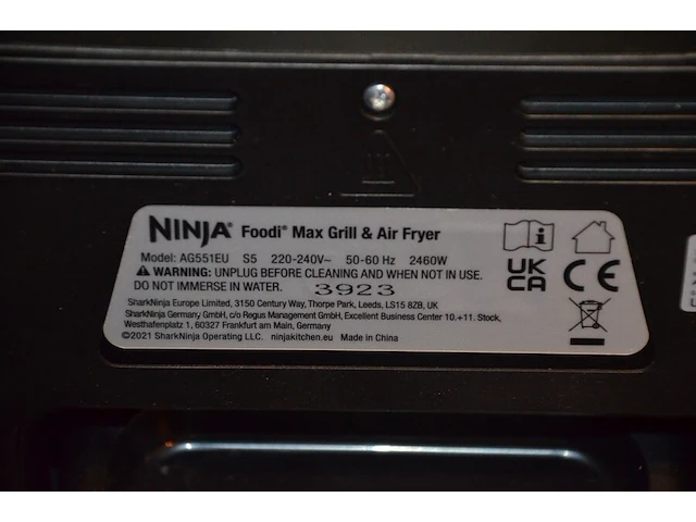 Airfryer ninja ag551eu - afbeelding 4 van  4
