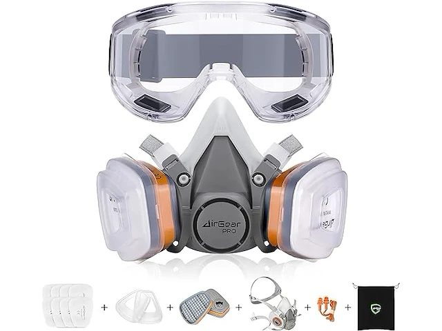 Airgearpro g-500 herbruikbaar adembeschermingsmasker - afbeelding 1 van  4