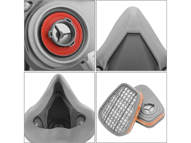 Airgearpro g-500 herbruikbaar adembeschermingsmasker - afbeelding 2 van  4