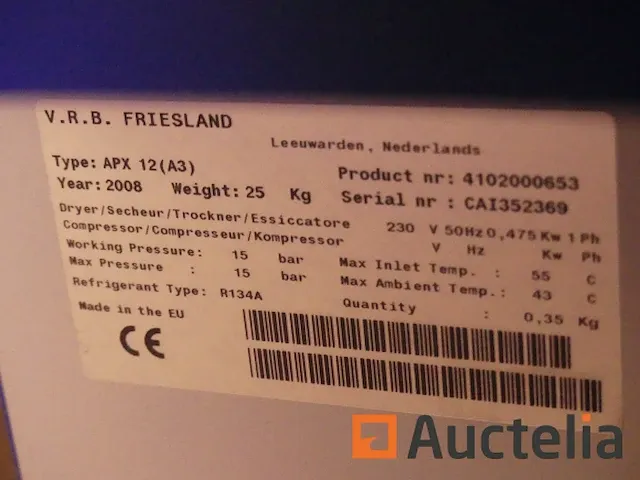 Airpress apx12 luchtontvochtiger - afbeelding 6 van  6