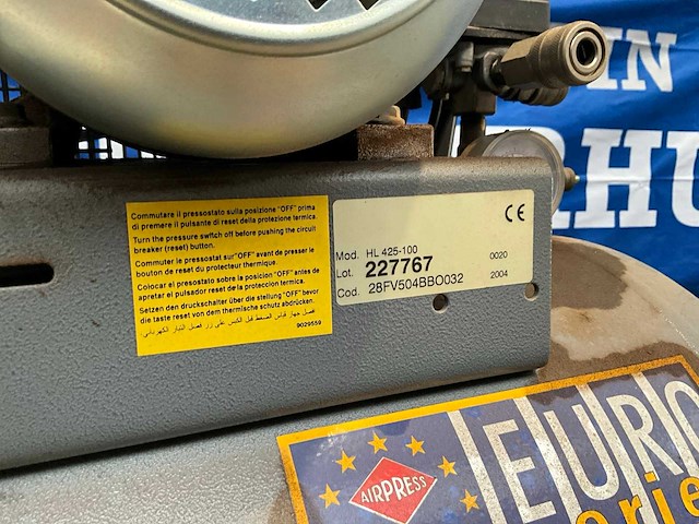 Airpress hl 425/100 compressor - afbeelding 6 van  6