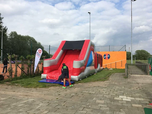 Airquee - hindernisbaan 12 meter - hindernisbaan - obstacle course & bouncy castle - afbeelding 2 van  8