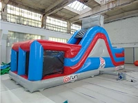 Airquee - hindernisbaan met schuif af - obstacle course & bouncy castle - afbeelding 2 van  3