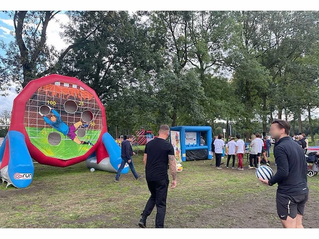 Airquee - kicker doel + 3 thema doeken - afbeelding 2 van  3