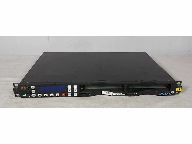 Aja recorder hdd/ssd ki pro rack (sd/hd-sdi) - afbeelding 1 van  8