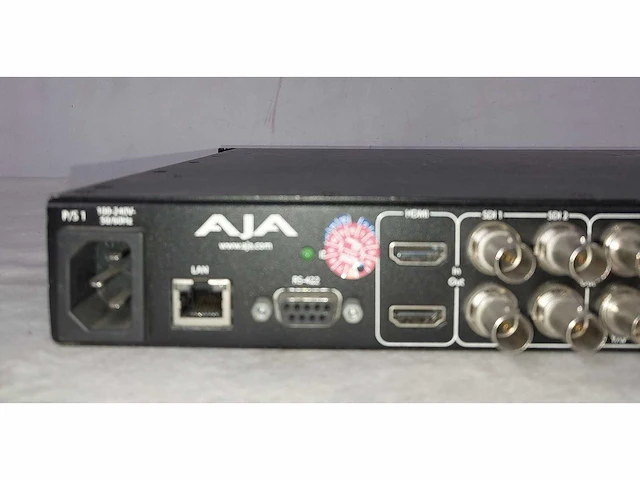 Aja recorder hdd/ssd ki pro rack (sd/hd-sdi) - afbeelding 8 van  8
