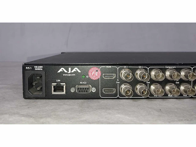 Aja recorder hdd/ssd ki pro rack (sd/hd-sdi) - afbeelding 6 van  6