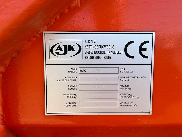 Ajk 20l mobiele perscontainer - 2011 - afbeelding 11 van  11