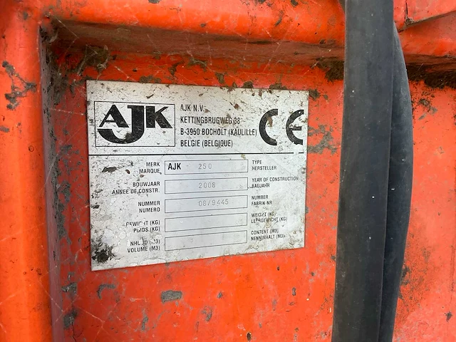 Ajk 250 stationaire perscontainer - afbeelding 2 van  10