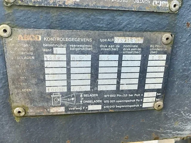Ajk aeel/10-20/19.5 aanhangwagen - afbeelding 3 van  22