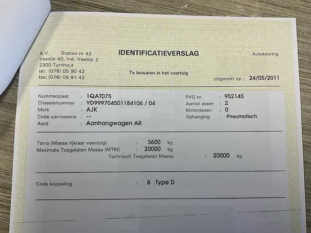 Ajk aeel/10-20/19.5 aanhangwagen - afbeelding 11 van  22