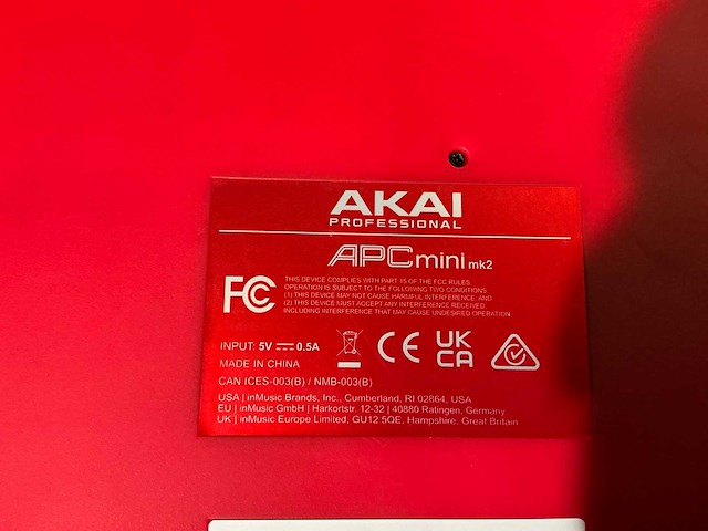 Akai apc mini mk2 compacte usb midi-controller - afbeelding 4 van  4