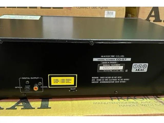 Akai cd-speler - afbeelding 2 van  2