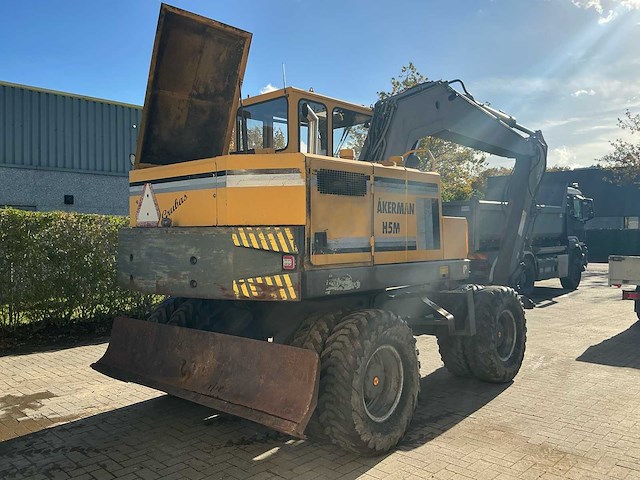Akerman h5m bandenkraan banden graafmachine - afbeelding 34 van  38