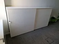 Akoestische schuifdeurkast pami, 2-delig, laag - afbeelding 3 van  4