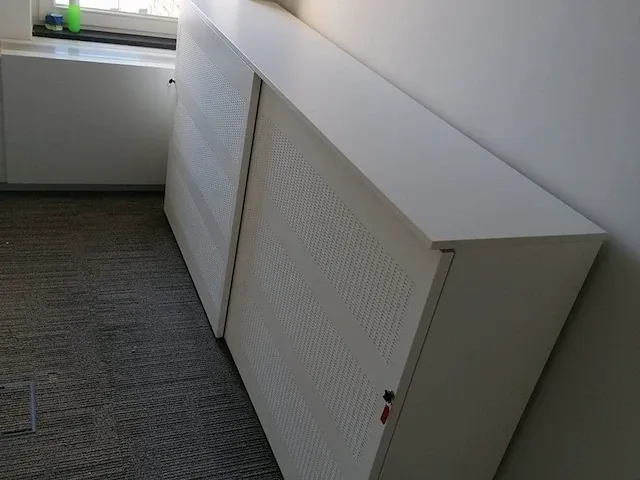 Akoestische schuifdeurkast pami, 2-delig, laag - afbeelding 4 van  4