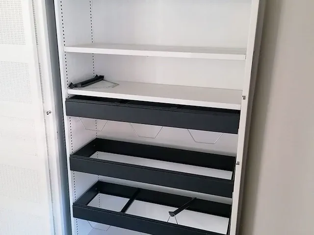 Akoestische schuifdeurkast pami, 3-delig, hoog - afbeelding 2 van  5
