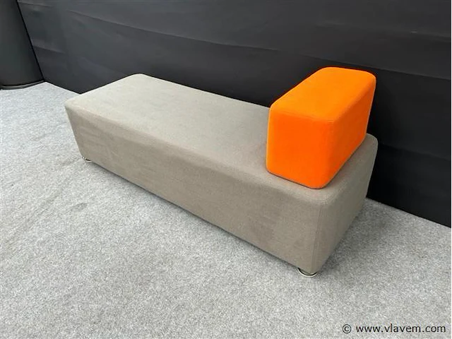 Akoestische wachtbank/softseating steelcase - afbeelding 2 van  4