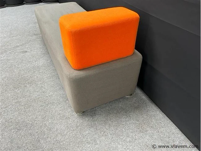 Akoestische wachtbank/softseating steelcase - afbeelding 4 van  4