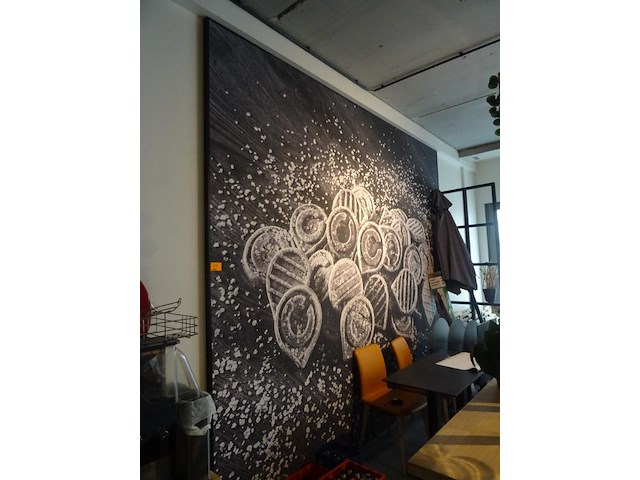 Akoestische wand in frame - afbeelding 1 van  3