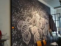 Akoestische wand in frame - afbeelding 1 van  3