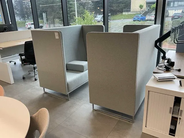 Akoestische zitbank (2x) - afbeelding 1 van  8