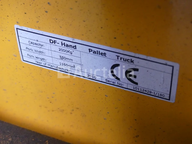 Akwo handpalletwagen - afbeelding 3 van  8